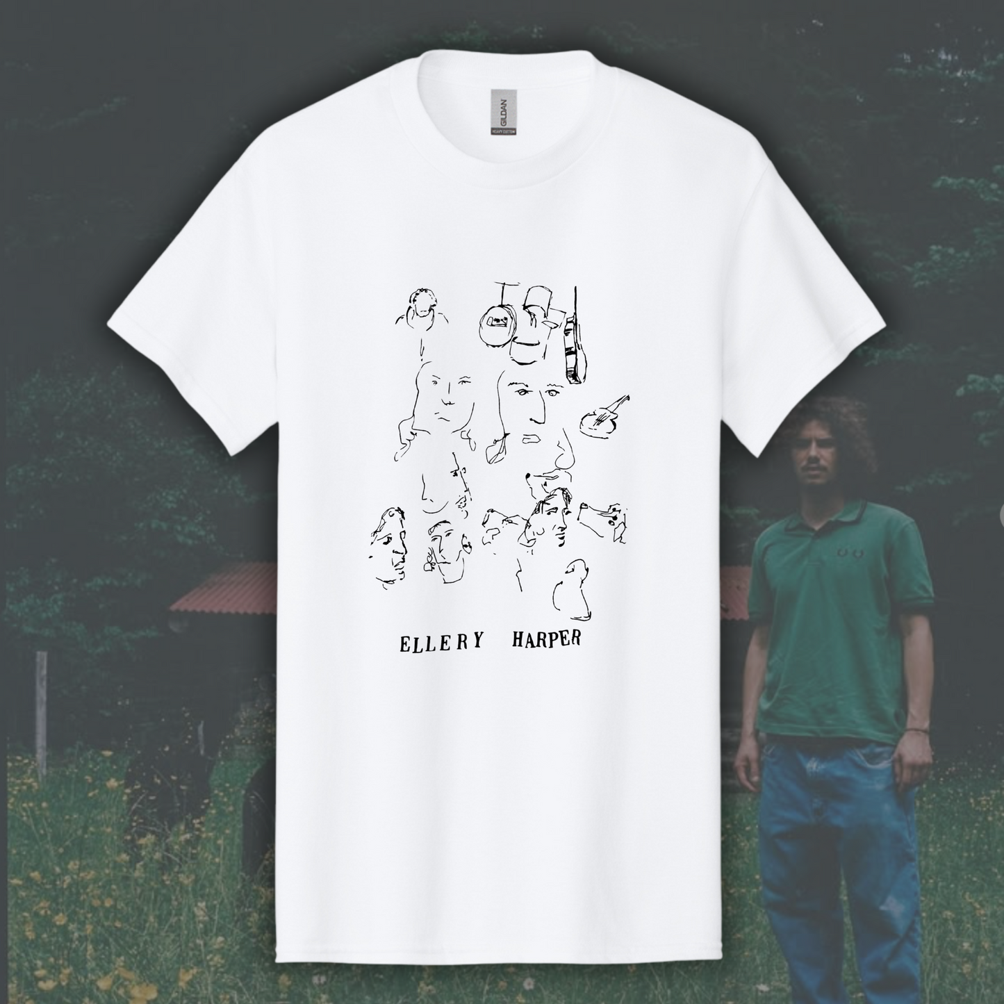 MANY FACES TEE